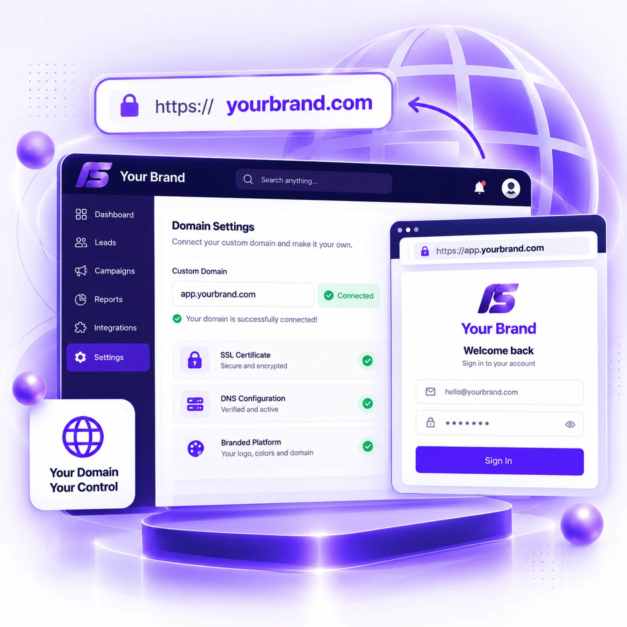 Use your own domain