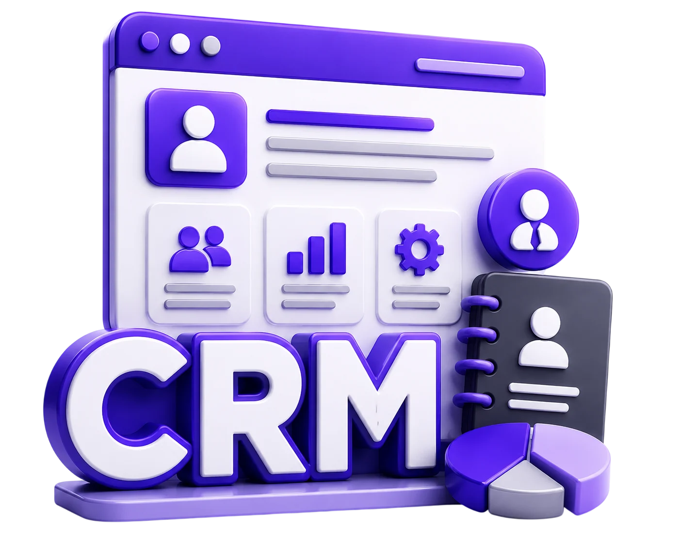 Premium CRM dashboard
