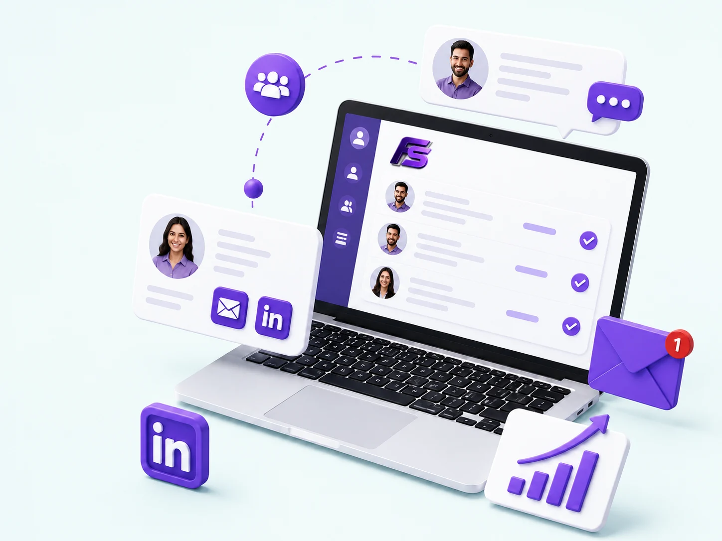 Lead generation flow